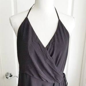 F21 Surplice Maxi Dress